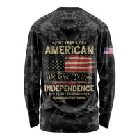 United States Long Sleeve Shirt Semiquincentennial Anniversary - Camo Style