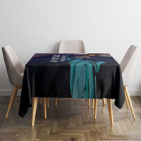 Fourth Of July USA Tablecloth Eagle - Statue Of Liberty