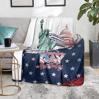 Fourth Of July Blanket Happy USA Independence Day