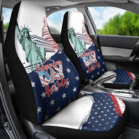 Fourth Of July Car Seat Cover Happy USA Independence Day
