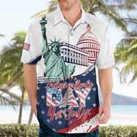 Personalized Fourth Of July Hawaiian Shirt Happy USA Independence Day