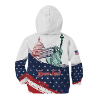Personalized Fourth Of July Kid Hoodie Happy USA Independence Day