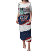 Personalized Fourth Of July Puletasi Happy USA Independence Day