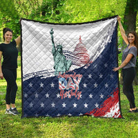 Fourth Of July Quilt Happy USA Independence Day