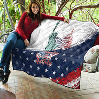 Fourth Of July Quilt Happy USA Independence Day