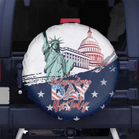 Fourth Of July Spare Tire Cover Happy USA Independence Day