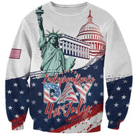Personalized Fourth Of July Sweatshirt Happy USA Independence Day