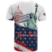 Personalized Fourth Of July T Shirt Happy USA Independence Day