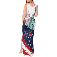 Personalized Fourth Of July Tank Maxi Dress Happy USA Independence Day