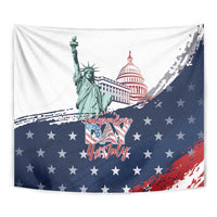 Fourth Of July Tapestry Happy USA Independence Day