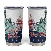 Personalized Fourth Of July Tumbler Cup Happy USA Independence Day