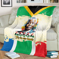 Nelson Mandela International Day 46664 Blanket Its In Our Hands - Batik Pattern