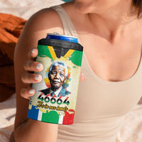 Nelson Mandela International Day 46664 4 in 1 Can Cooler Tumbler Its In Our Hands - Batik Pattern
