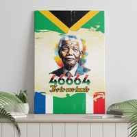 Nelson Mandela International Day 46664 Canvas Wall Art Its In Our Hands - Batik Pattern