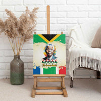 Nelson Mandela International Day 46664 Canvas Wall Art Its In Our Hands - Batik Pattern