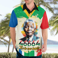Nelson Mandela International Day 46664 Hawaiian Shirt Its In Our Hands - Batik Pattern