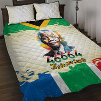 Nelson Mandela International Day 46664 Quilt Bed Set Its In Our Hands - Batik Pattern