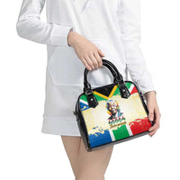 Nelson Mandela International Day 46664 Shoulder Handbag Its In Our Hands - Batik Pattern