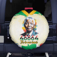 Nelson Mandela International Day 46664 Spare Tire Cover Its In Our Hands - Batik Pattern