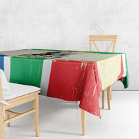 Nelson Mandela International Day 46664 Tablecloth Its In Our Hands - Batik Pattern