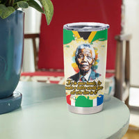 Nelson Mandela International Day 46664 Tumbler Cup Its In Our Hands - Batik Pattern