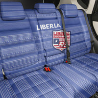 Liberia Football Back Car Seat Cover Women Blue Jersey - Wonder Print Shop