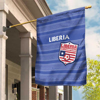 Liberia Football Garden Flag Women Blue Jersey - Wonder Print Shop