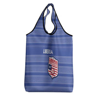 Liberia Football Grocery Bag Women Blue Jersey - Wonder Print Shop