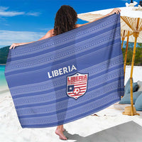 Liberia Football Sarong Women Blue Jersey - Wonder Print Shop