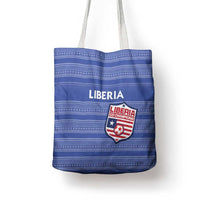 Liberia Football Tote Bag Women Blue Jersey - Wonder Print Shop