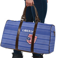 Liberia Football Travel Bag Women Blue Jersey - Wonder Print Shop