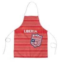 Liberia Football Apron Women Red Jersey - Wonder Print Shop