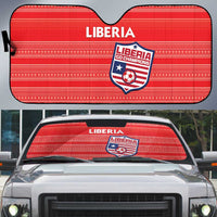 Liberia Football Auto Sun Shade Women Red Jersey - Wonder Print Shop