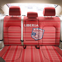 Liberia Football Back Car Seat Cover Women Red Jersey - Wonder Print Shop