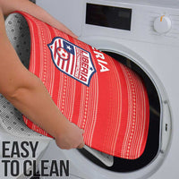 Liberia Football Bathroom Set Women Red Jersey - Wonder Print Shop