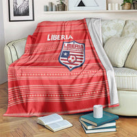 Liberia Football Blanket Women Red Jersey - Wonder Print Shop