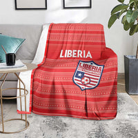 Liberia Football Blanket Women Red Jersey - Wonder Print Shop