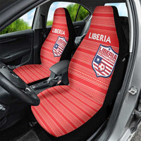 Liberia Football Car Seat Cover Women Red Jersey - Wonder Print Shop