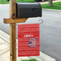 Liberia Football Garden Flag Women Red Jersey - Wonder Print Shop