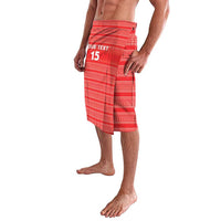 Custom Liberia Football Lavalava Women Red Jersey - Wonder Print Shop