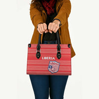 Liberia Football Leather Bag Women Red Jersey - Wonder Print Shop
