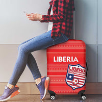Liberia Football Luggage Cover Women Red Jersey - Wonder Print Shop