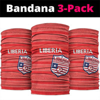 Liberia Football Neck Gaiter Women Red Jersey - Wonder Print Shop