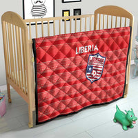 Liberia Football Quilt Women Red Jersey - Wonder Print Shop