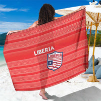 Liberia Football Sarong Women Red Jersey - Wonder Print Shop