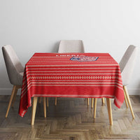 Liberia Football Tablecloth Women Red Jersey - Wonder Print Shop