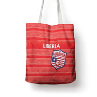 Liberia Football Tote Bag Women Red Jersey - Wonder Print Shop