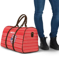 Liberia Football Travel Bag Women Red Jersey - Wonder Print Shop