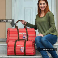 Liberia Football Travel Bag Women Red Jersey - Wonder Print Shop