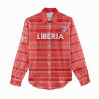 Custom Liberia Football Women Casual Shirt Women Red Jersey - Wonder Print Shop